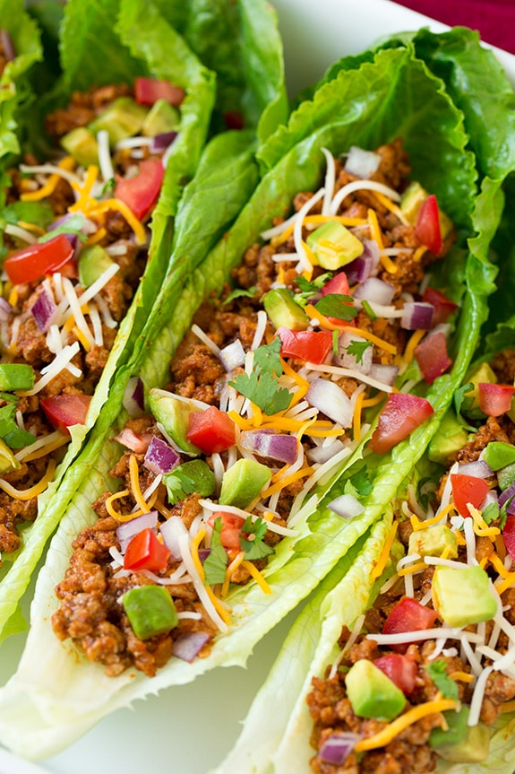 Flavorful Turkey Taco Lettuce Wraps for Low-Carb Eating